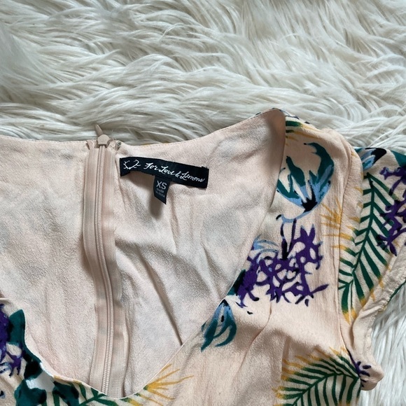 FOR LOVE AND LEMONS Floral Romper - Picture 3 of 4